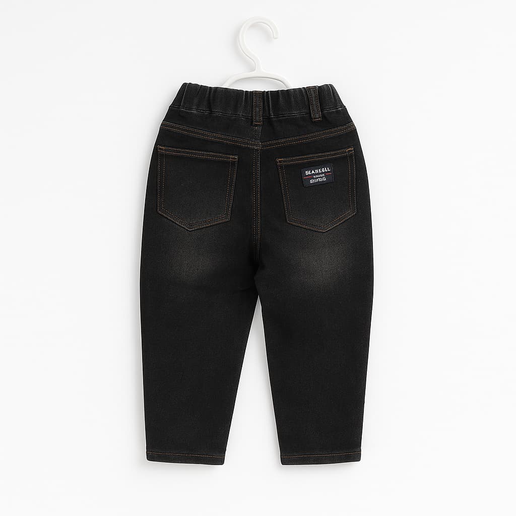 Classic Black Denim Jeans