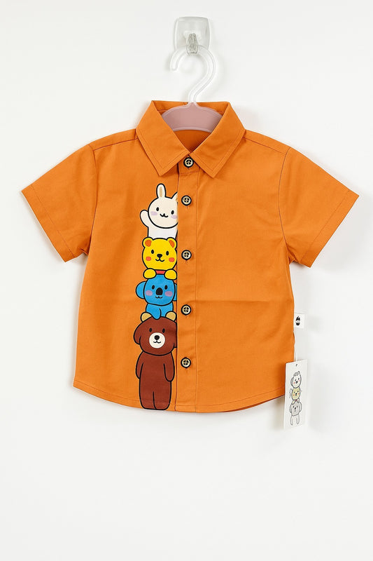 Stacked Animal Friends Shirt