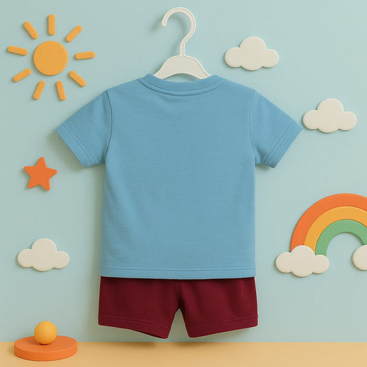 Summer Fun Wild Friends Shorts Set for Kids