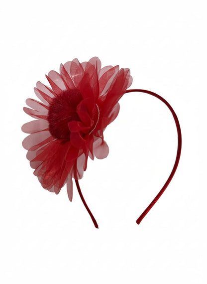 Elegant Organza Flower Headband Collection [Pack of 6]