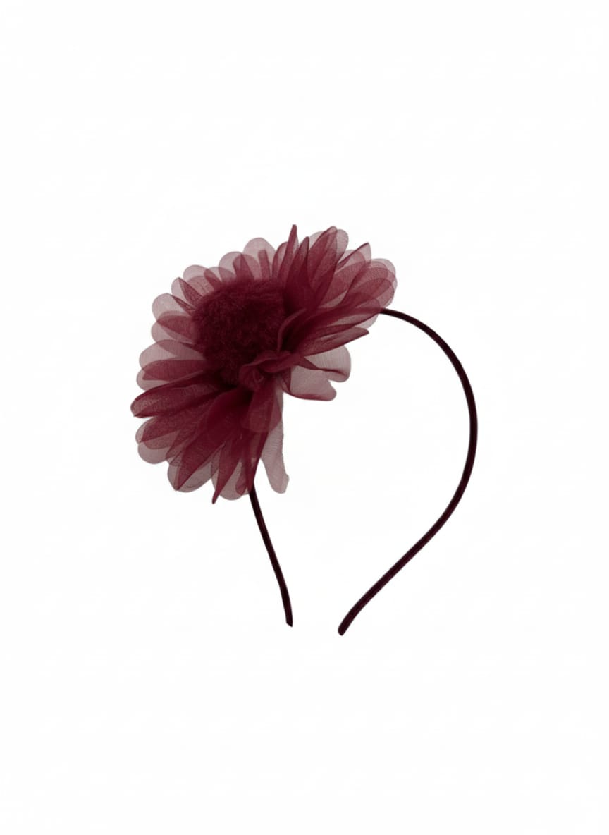 Elegant Organza Flower Headband Collection [Pack of 6]