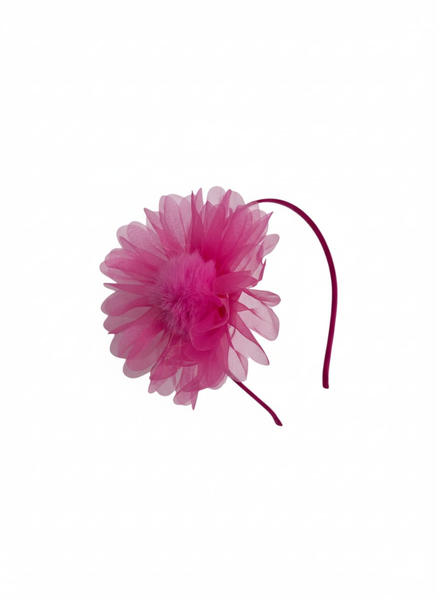 Elegant Organza Flower Headband Collection [Pack of 6]