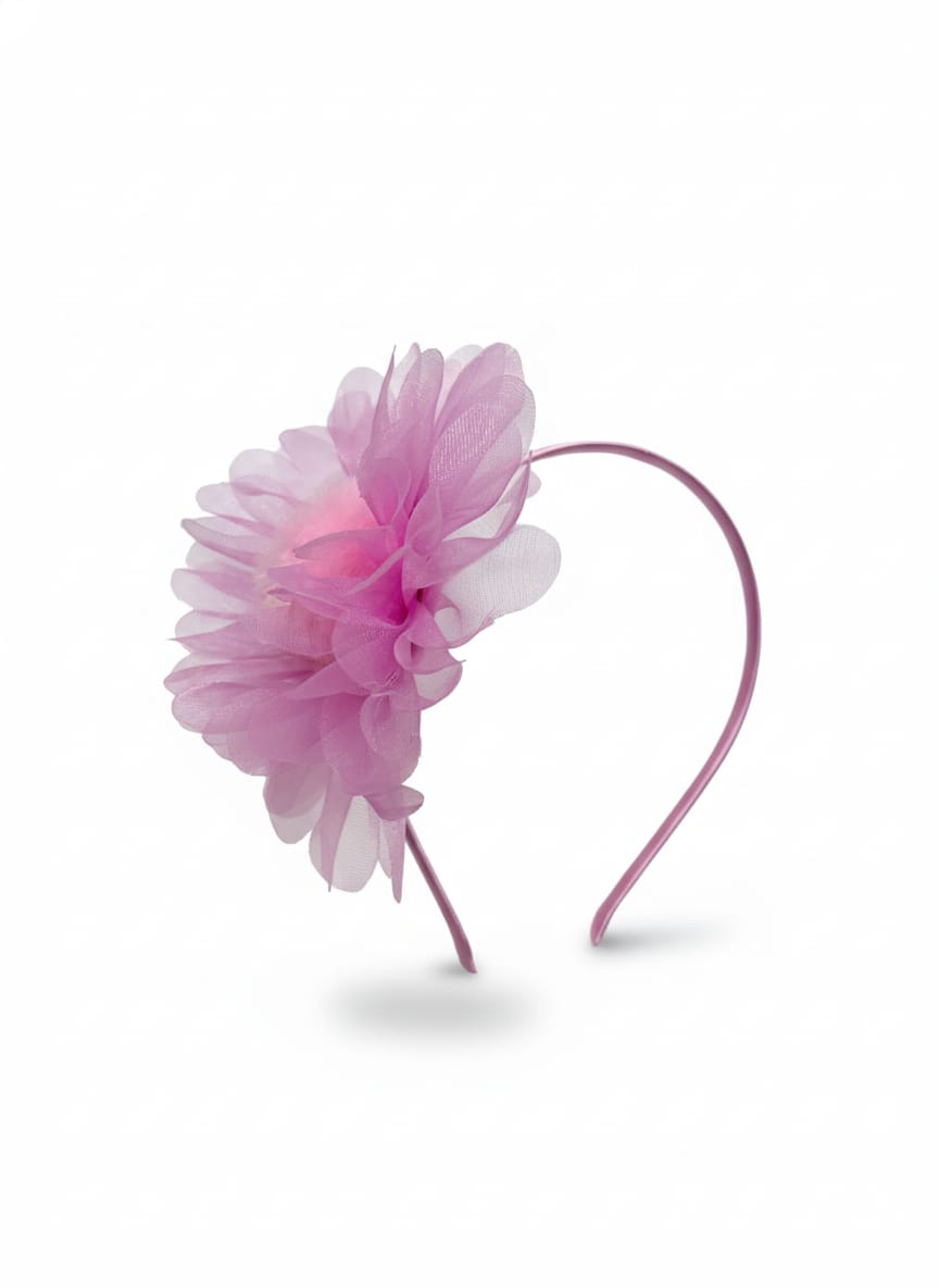 Elegant Organza Flower Headband Collection [Pack of 6]