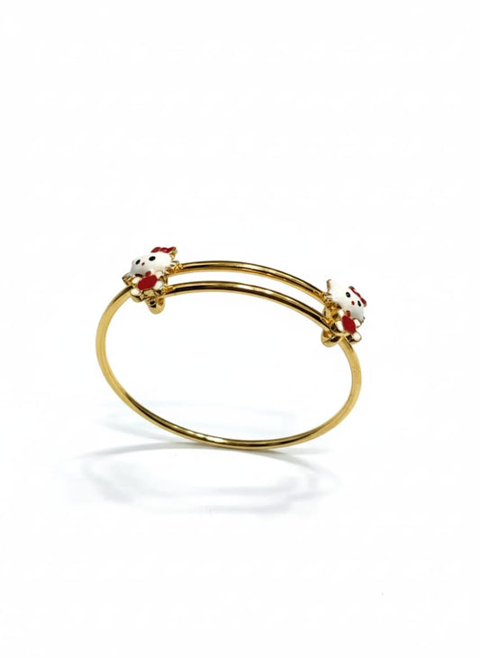 Kitty Hear Twin Adjustable Bracelet