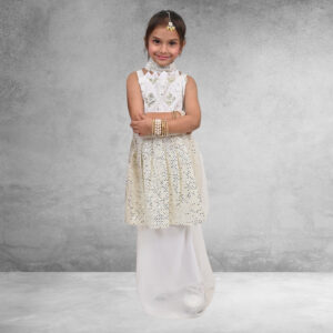Elegant Mirror Work Ethnic Set for Girls