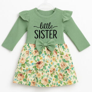 “Little Sister” Floral Tiered Dress