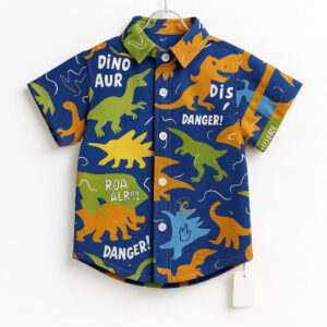 Dino Adventure Printed Shirt