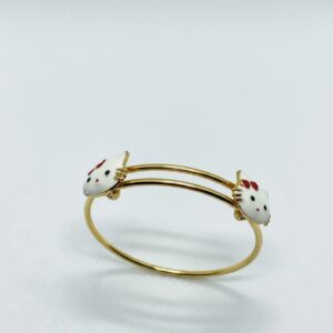 Twin Kitty Adjustable Bracelet